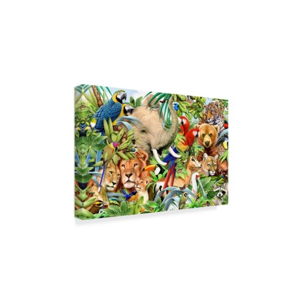 Howard Robinson 'Tropical Forest' Canvas Art,22x32